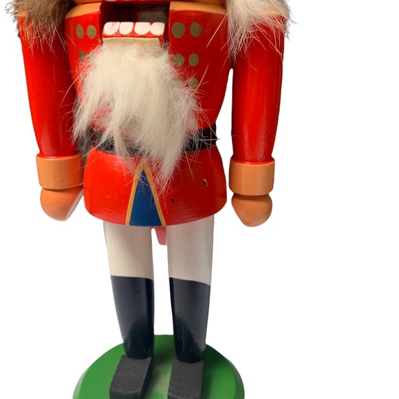 VEB Hodrewa Rothenthal Nutcracker Red Wooden Soldier - Picture 6 of 9